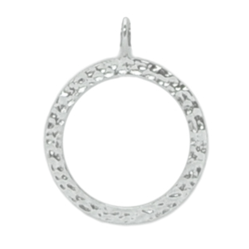 8017 | Sterling Silver Pendant - Circle