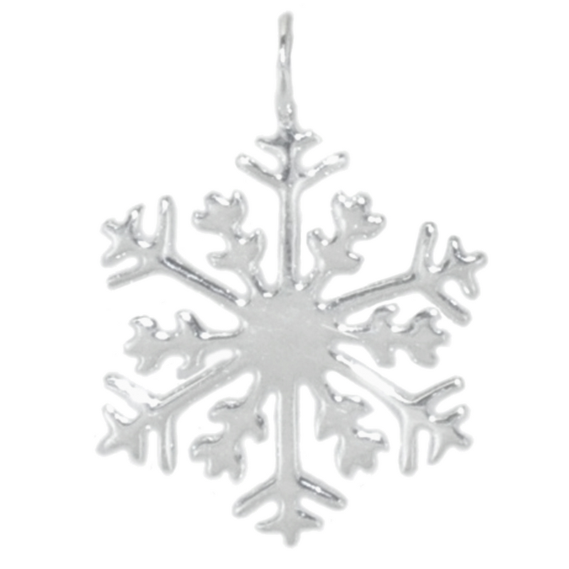 8018 | Sterling Silver Pendant - Snowflake