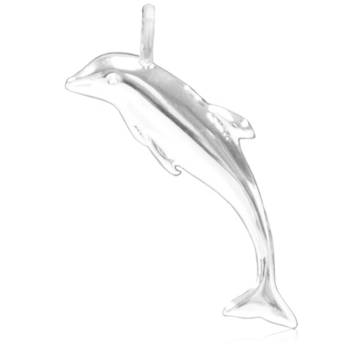 8061 | Sterling Silver Pendant – Dolphin