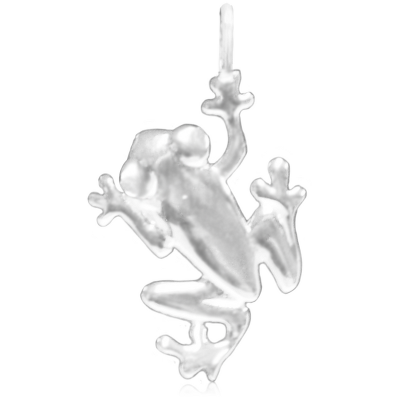 8070 | Sterling Silver Pendant – Tree Frog