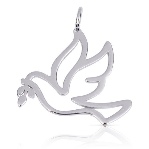 8083 | Sterling Silver Pendant – Peace Dove