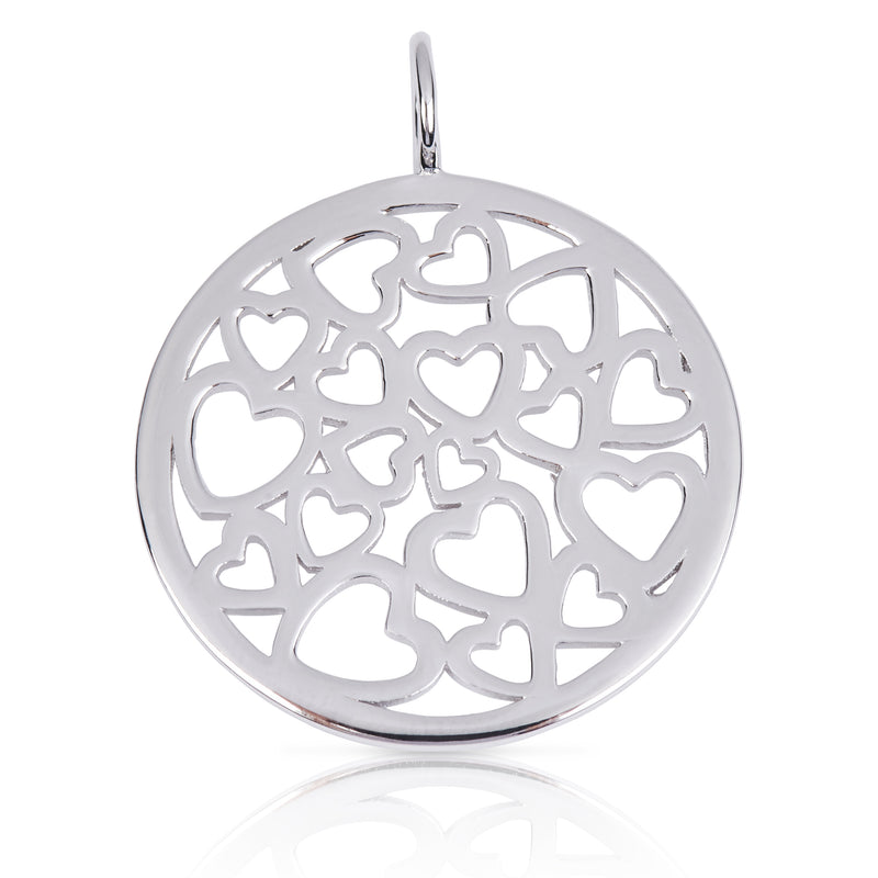 8091 | Sterling Silver Pendant – Circle of Love