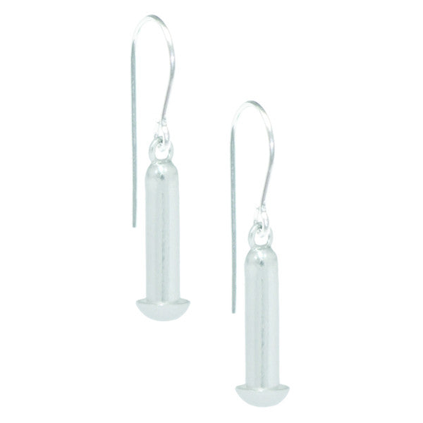 9101.2 | Sterling Silver Single Post Dangle Earrings (Holds 2 Sparklies Each)