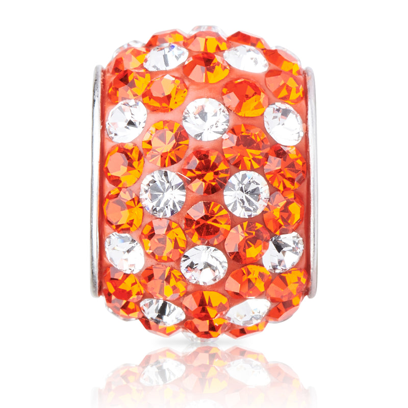 1833 | Sparklies&reg; - Orange & White Polka Dot