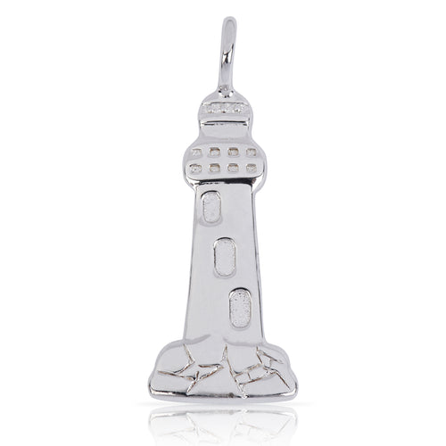8072 | Sterling Silver Pendant – Lighthouse