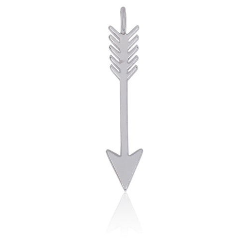 8076 | Sterling Silver Pendant – Arrow