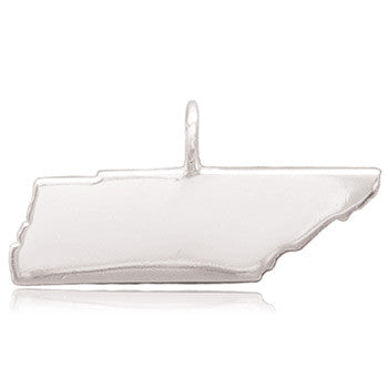 80TN | Sterling Silver Pendant - Tennessee